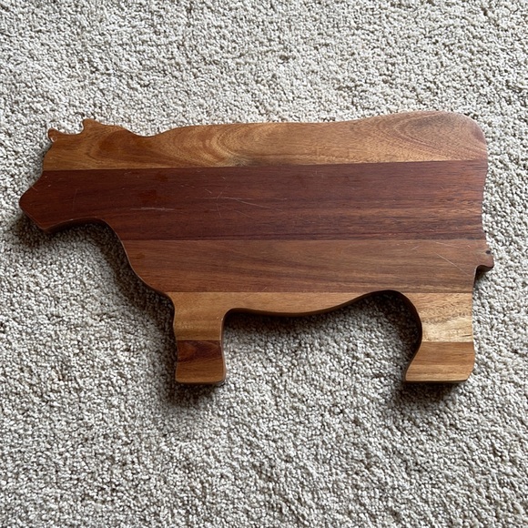 Cow wood cutting board - Picture 9 of 9